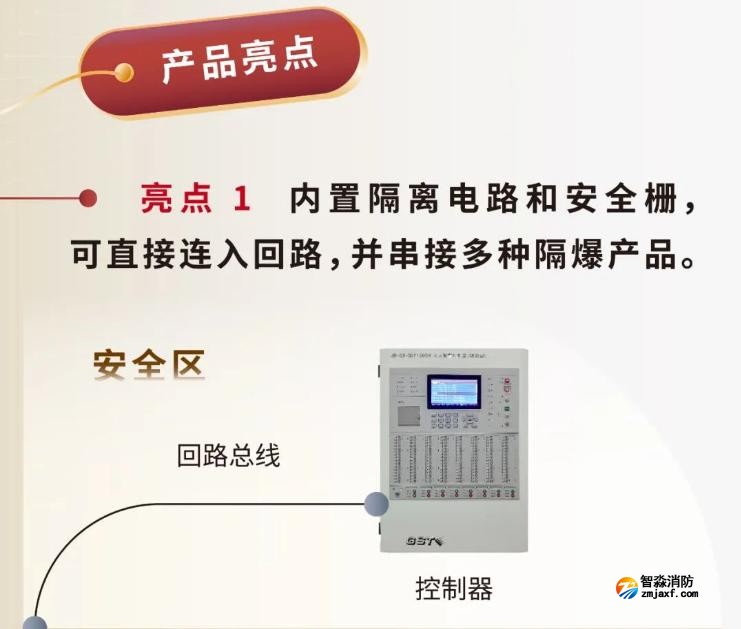 JTY-GM-GSTN9811(Ex)/WIS、GSTN9812(Ex)/WIS海灣隔爆煙感溫感產品亮點
