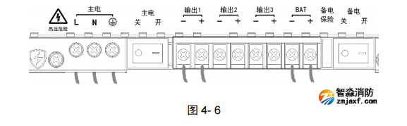 海灣GST-DY-200H 智能電源箱接線