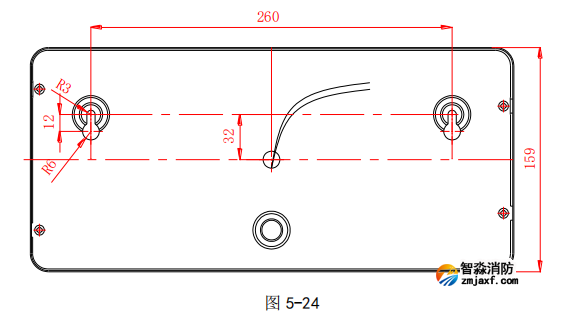 海灣GST-LD-8317H型氣體釋放警報器接線安裝技術(shù)